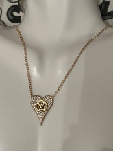 Load image into Gallery viewer, Repurposed Small Heart Ava Necklace