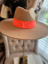 Load image into Gallery viewer, Inspired Orange LV hatband