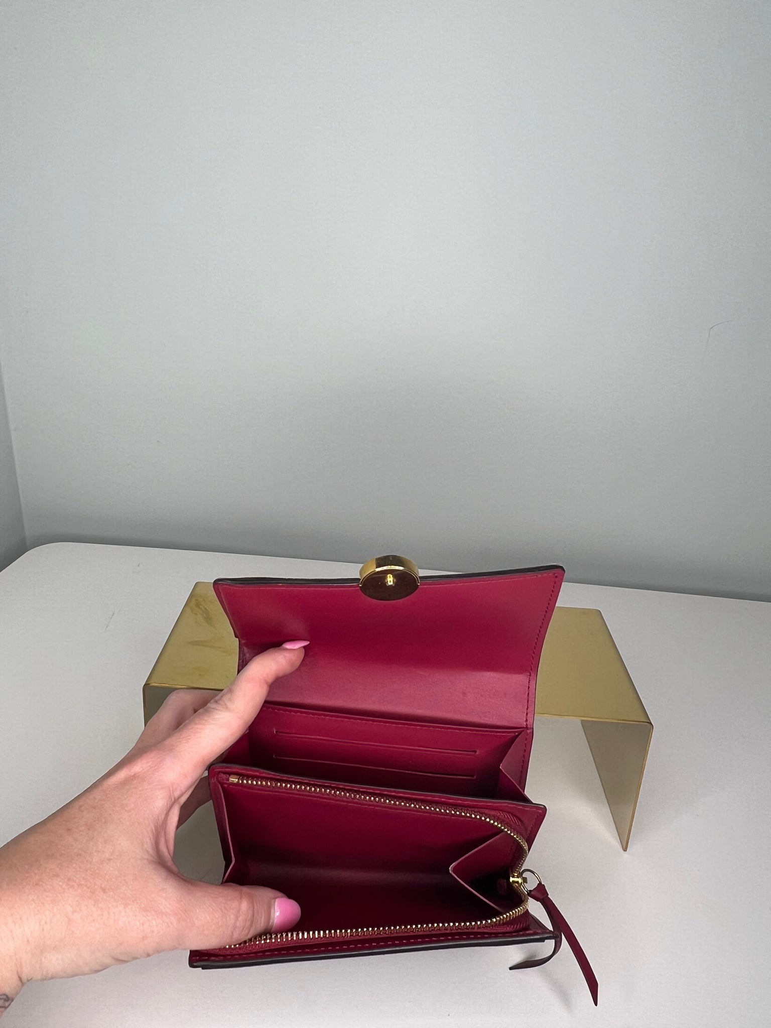 Louis Vuitton Monogram Flore Compact Wallet