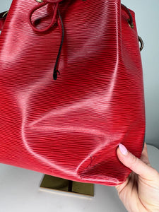 Pre-Loved LV Epi Leather Bucket Bag