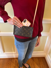 Load image into Gallery viewer, Preloved LV pouch with strap