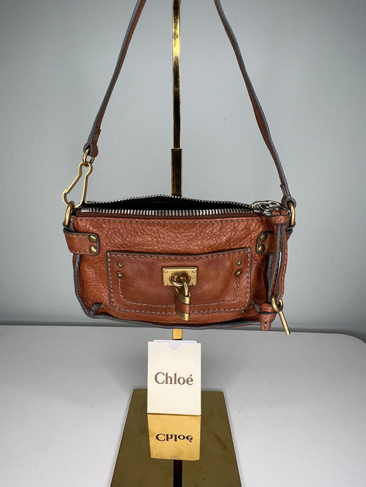Pre-Loved Chloe Paddington Clutch Bag