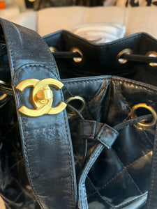 Pre-Loved Chanel Vintage Drawstring Bag