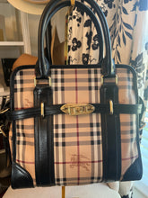 Load image into Gallery viewer, Pre-Loved Burberry Satchel