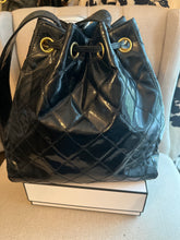 Load image into Gallery viewer, Pre-Loved Chanel Vintage Drawstring Bag