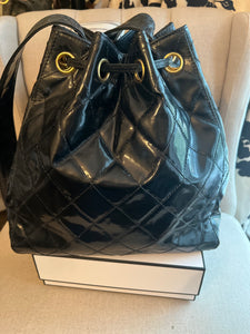 Pre-Loved Chanel Vintage Drawstring Bag