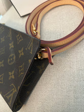 Load image into Gallery viewer, Preloved LV pouch with strap