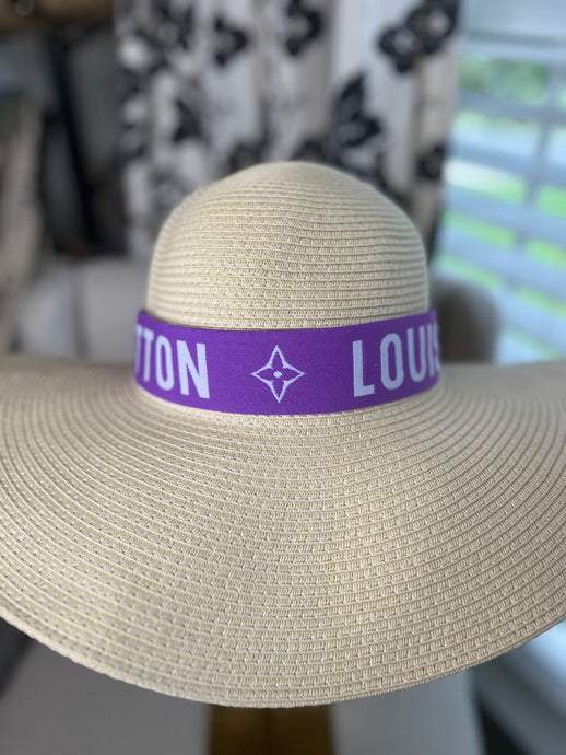 Purple LV Hatband