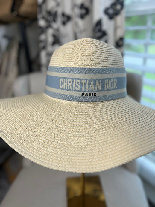 Light gray blue CD Hatband