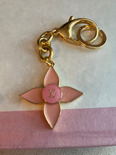Load image into Gallery viewer, Repurposed Keychain Pink Flower