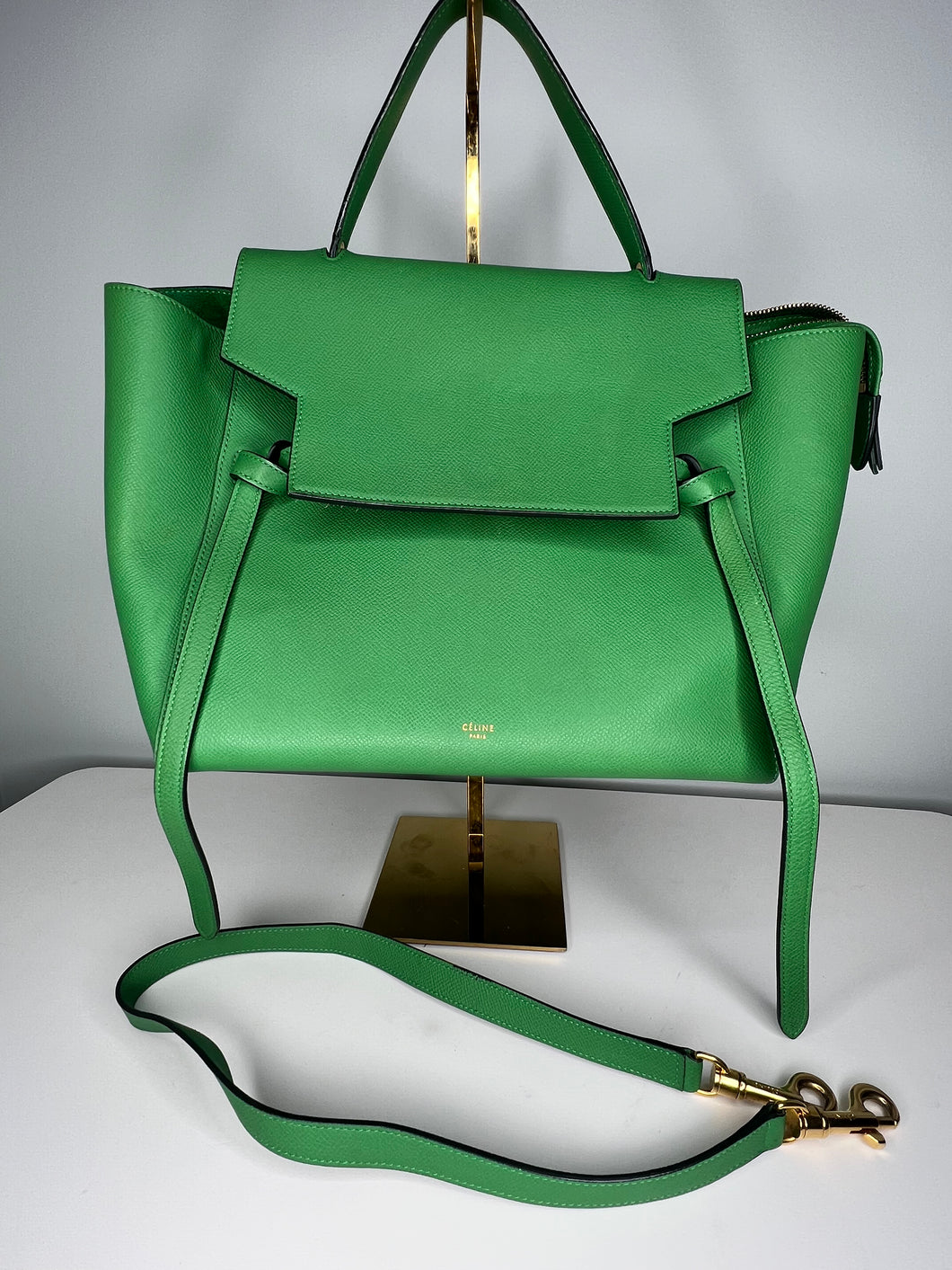 Pre-loved Celine Green Belt Bag