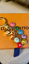 Load image into Gallery viewer, Repurposed LV Keychain Jenny Necklace