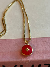 Load image into Gallery viewer, Repurposed Jenny Necklace Hot Pink Flower