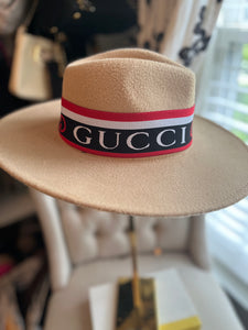 Inspired Red /black GG Hat Band