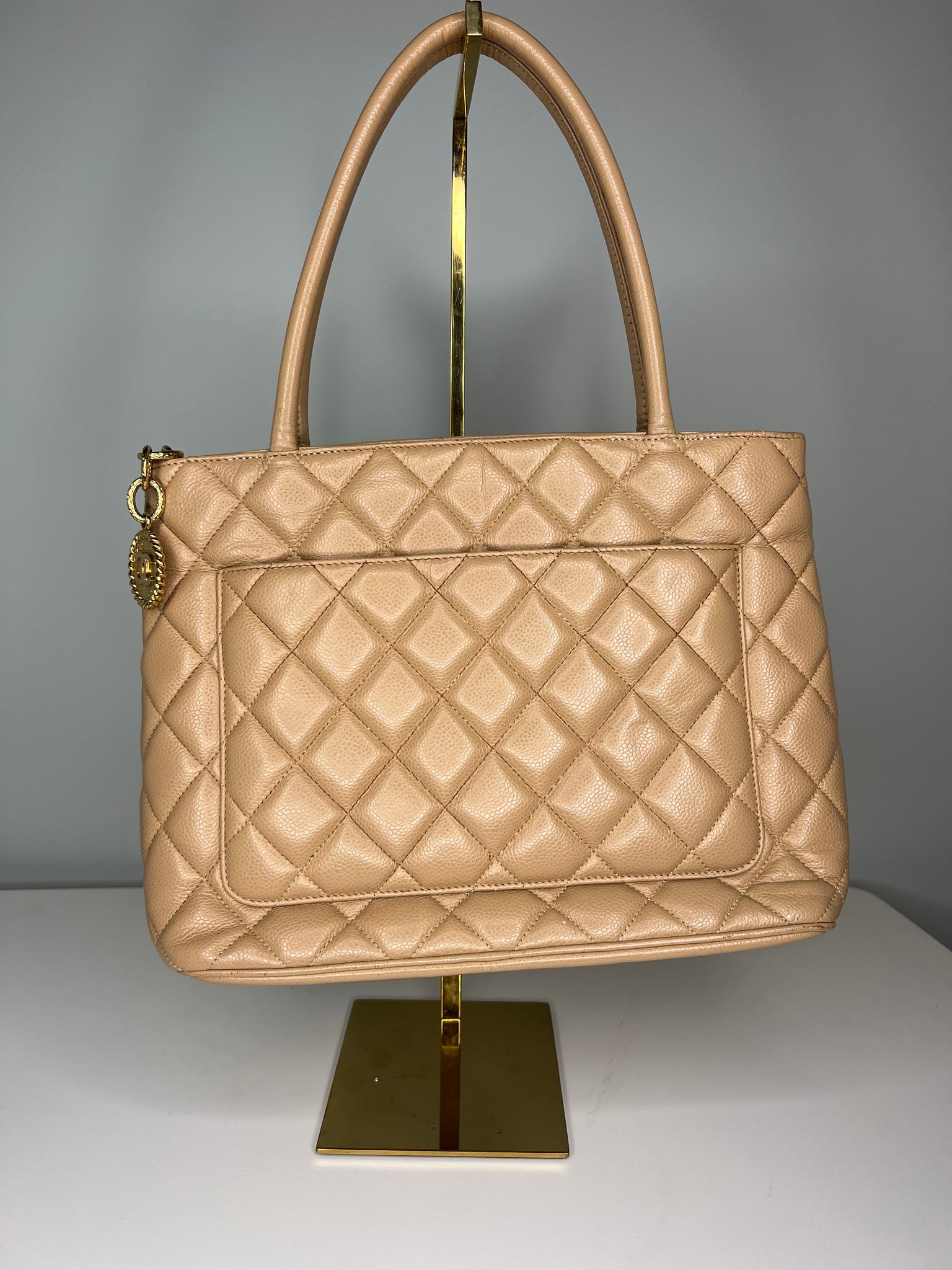 Chanel medallion sales tote price