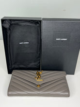 Load image into Gallery viewer, Pre-loved YSL Cassandre Matelasse Large Wallet