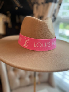 Inspired PinkLV Hat Band