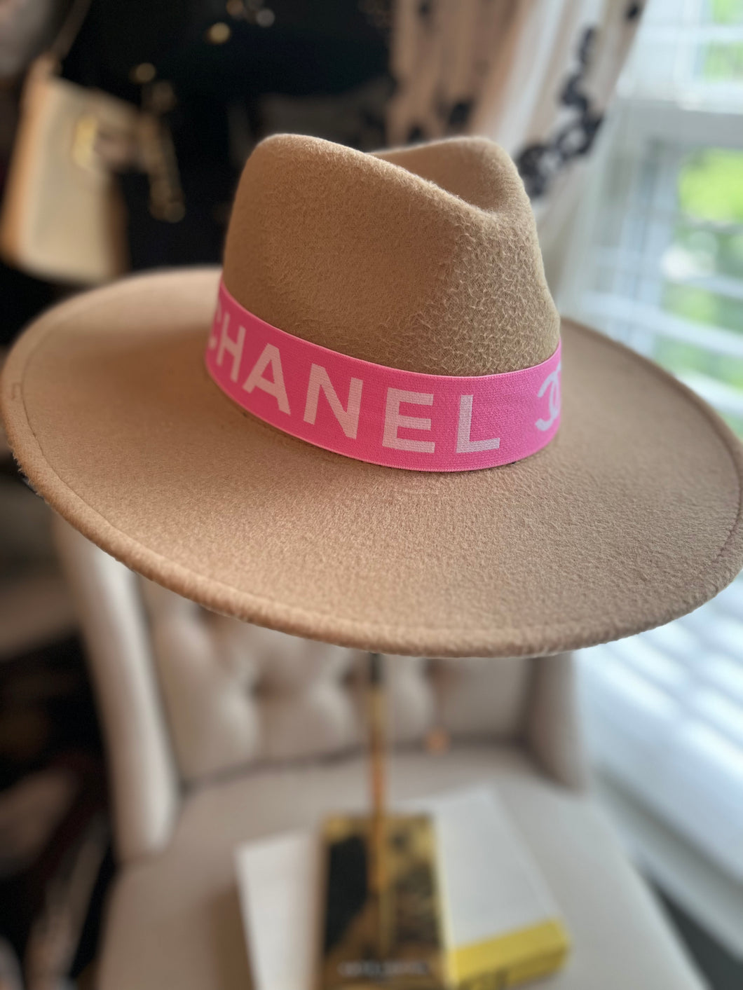 Inspired Pink CC Hat Band