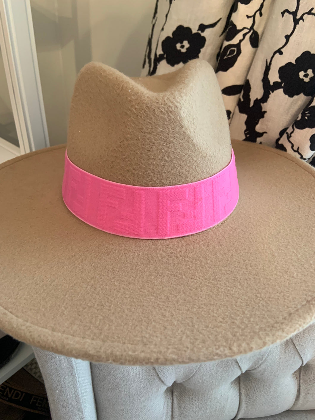 Pink FF Hat Band