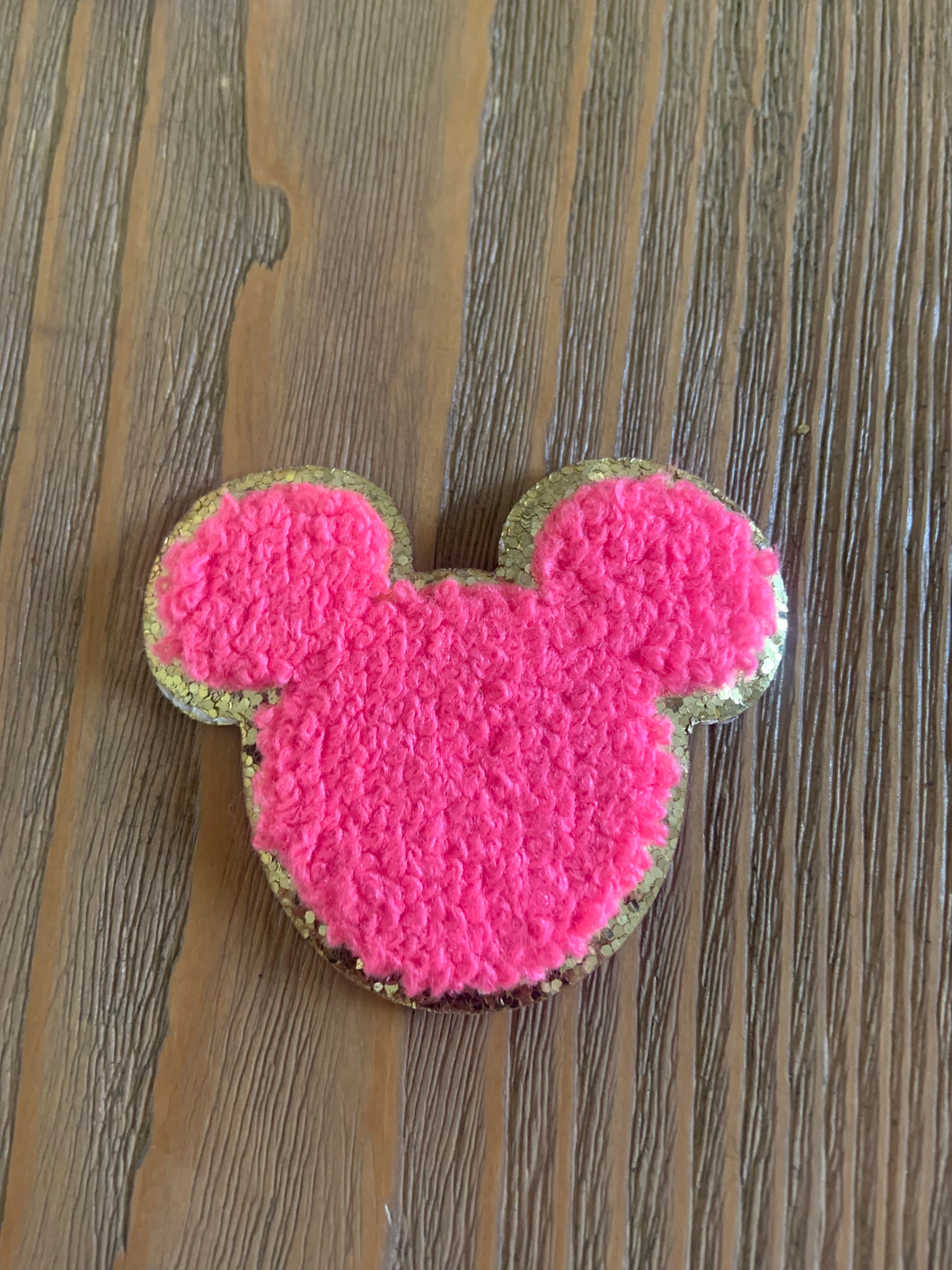 Hot Pink Mickey Patch