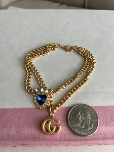 Repurposed Sofia Charm Bracelet
