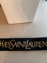 Load image into Gallery viewer, YSL gold blk metallic Hatband