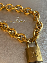 Load image into Gallery viewer, Repurposed Louis Lock Necklace