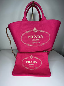 Pre-Loved Prada Pink Gardner Bag