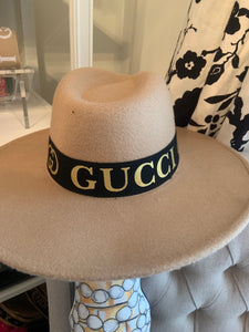 Black and Gold GG Hat Band