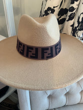 Load image into Gallery viewer, Black and Brown FF Hat Band